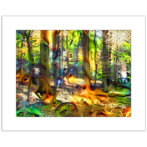 Mind Bending Forest 2 at Hartwood Acres Print, Giclee